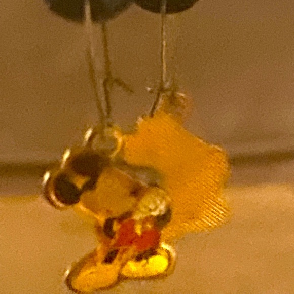 Vintage Disney Mickey Mouse Dangle Earrings - Picture 7 of 8